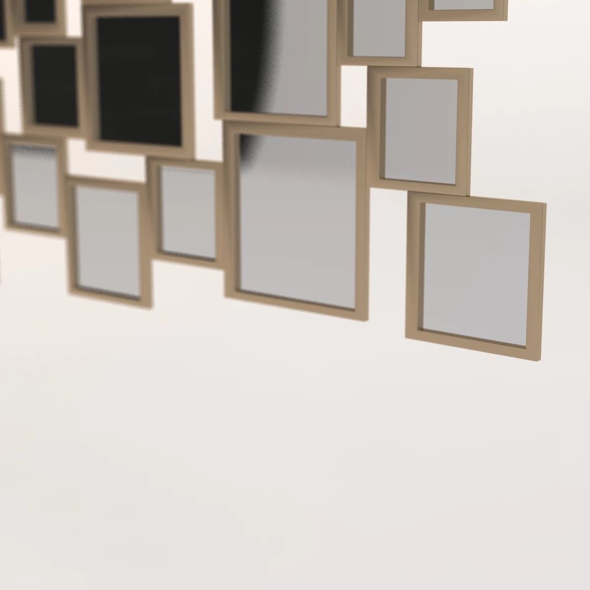 Isabella Mirror by Zgallerie 3D model_5