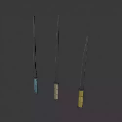 Low-Poly Sword Pack B