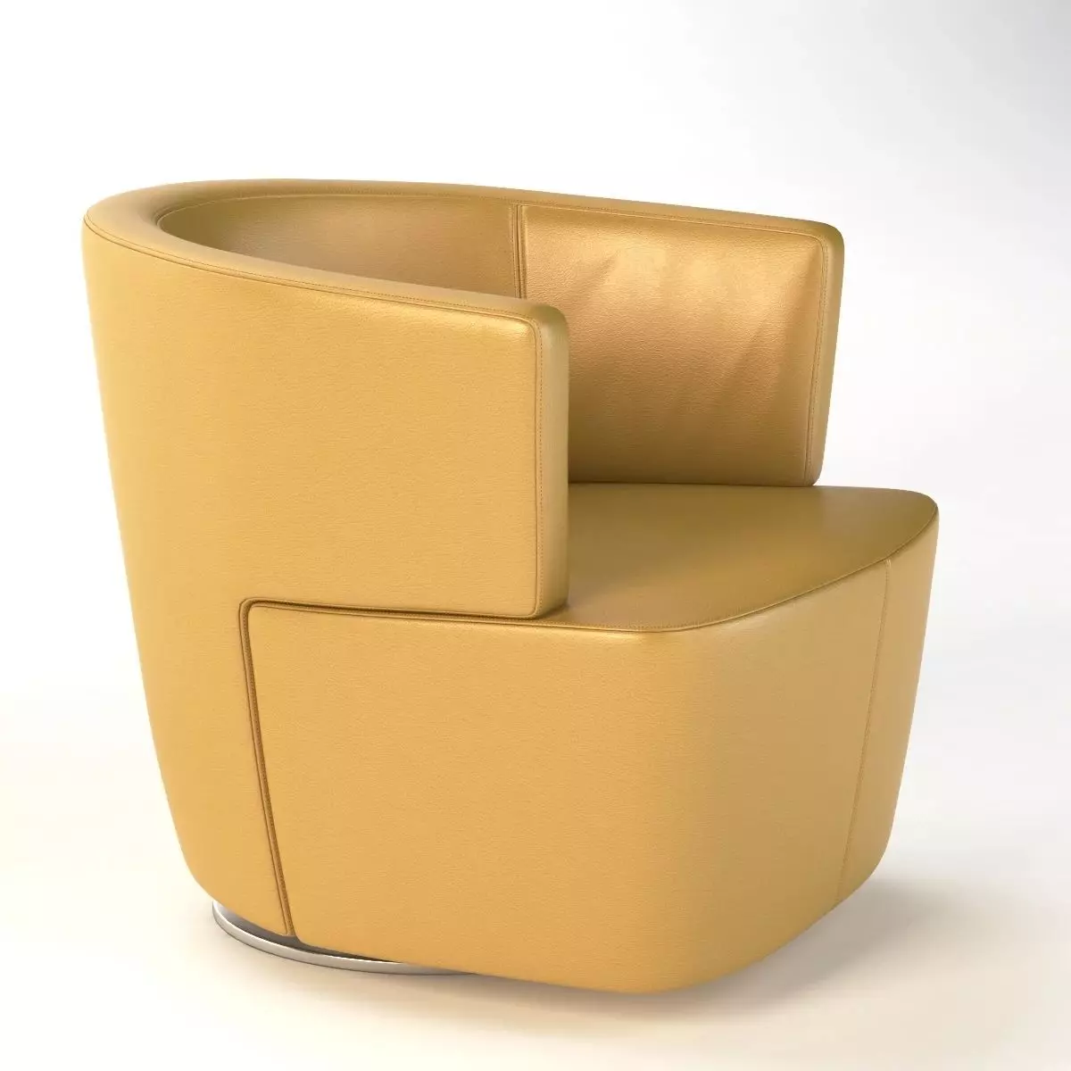 Joel Walter Knoll Armchair by Eoos 3D model