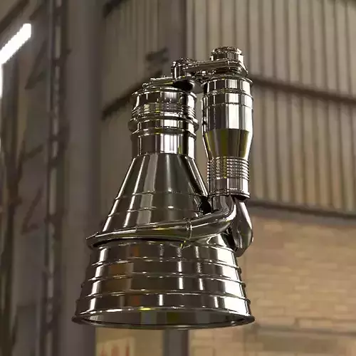 Rocket Engine 3D model