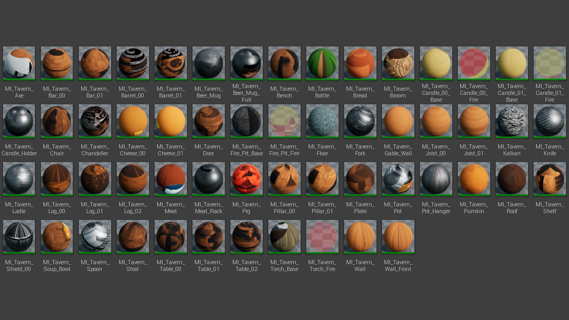 Stylized Tavern  51 Assets Low-poly 3D model_20