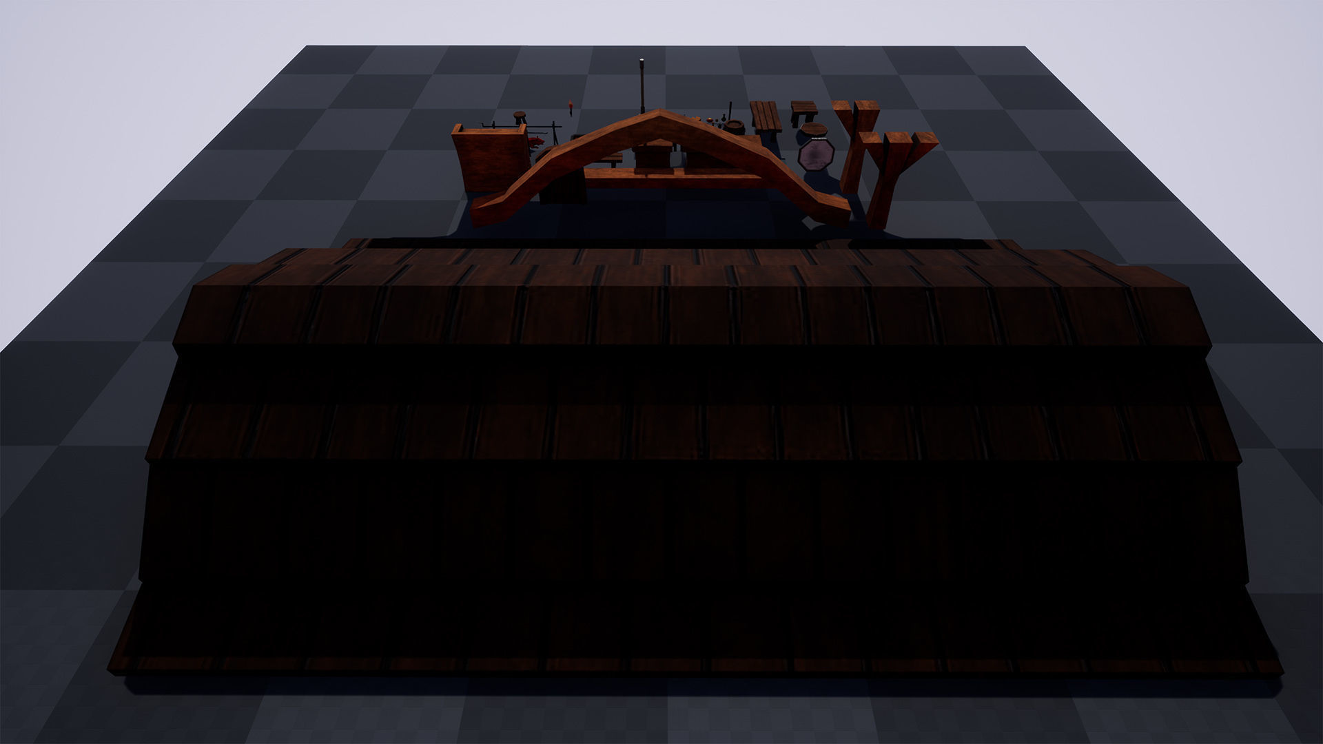 Stylized Tavern  51 Assets Low-poly 3D model_16