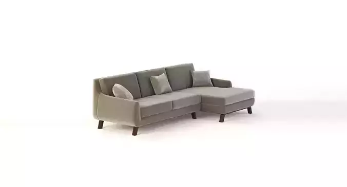 Joybird Calhoun Bi Sectional Chaise Lounge Corner Sofa