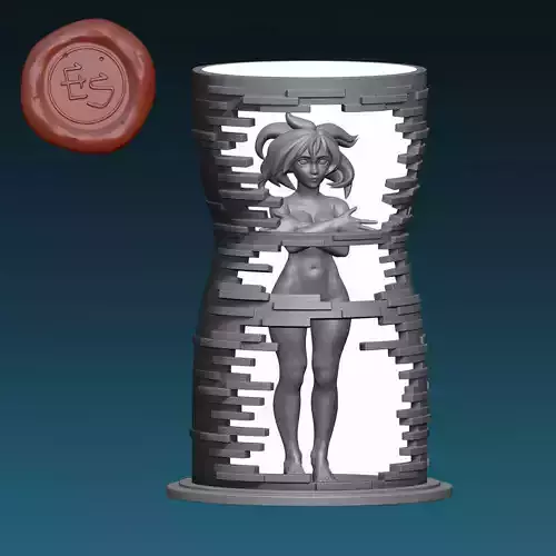 Melfina - Outlaw Star - 32mm Miniature 3D print model