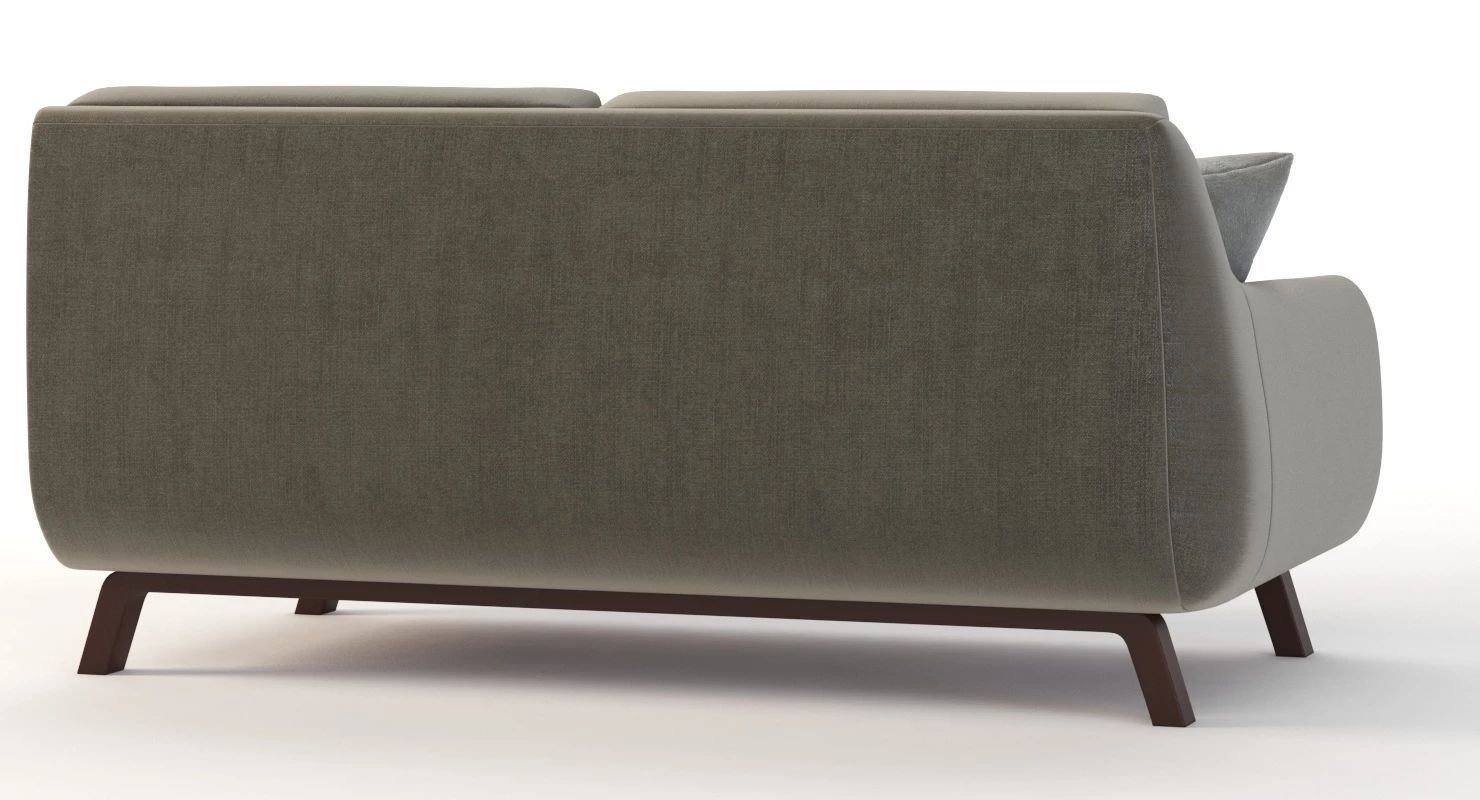 Joybird Calhoun Sectional Two Seater Corner Left Right Module 3D model_6