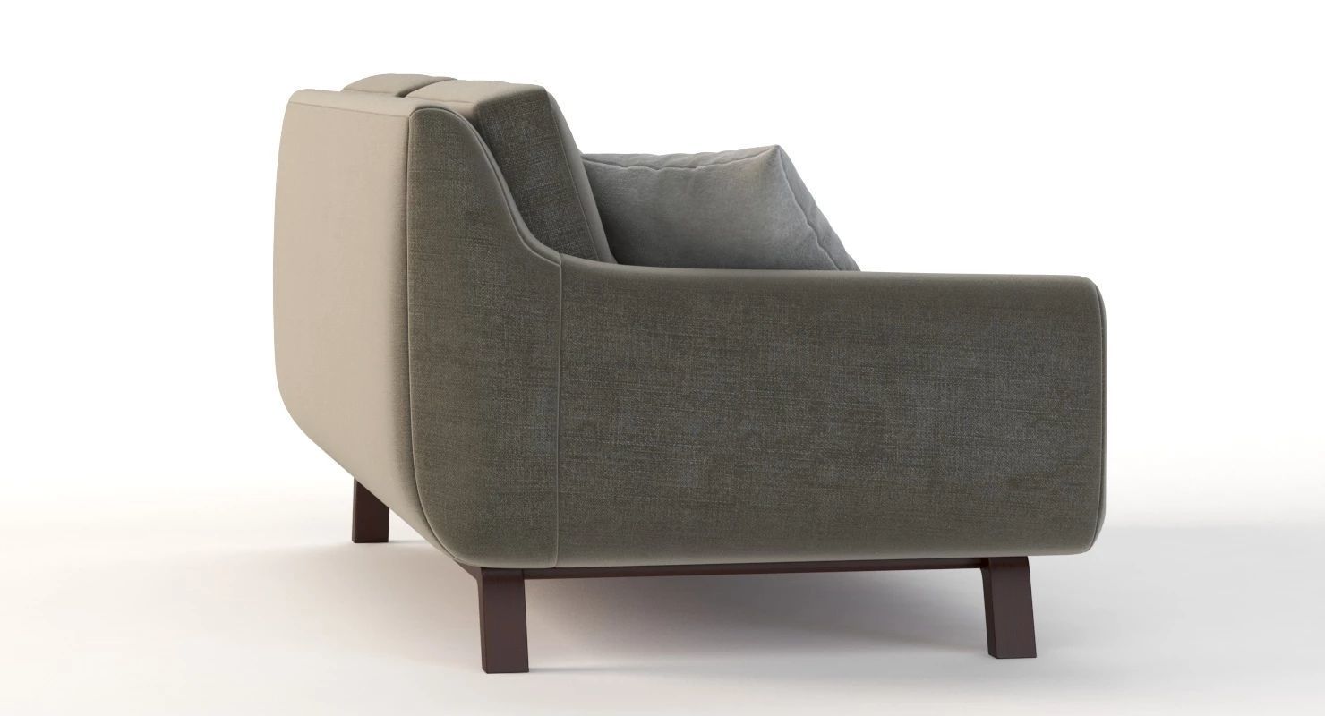 Joybird Calhoun Sectional Two Seater Corner Left Right Module 3D model_5