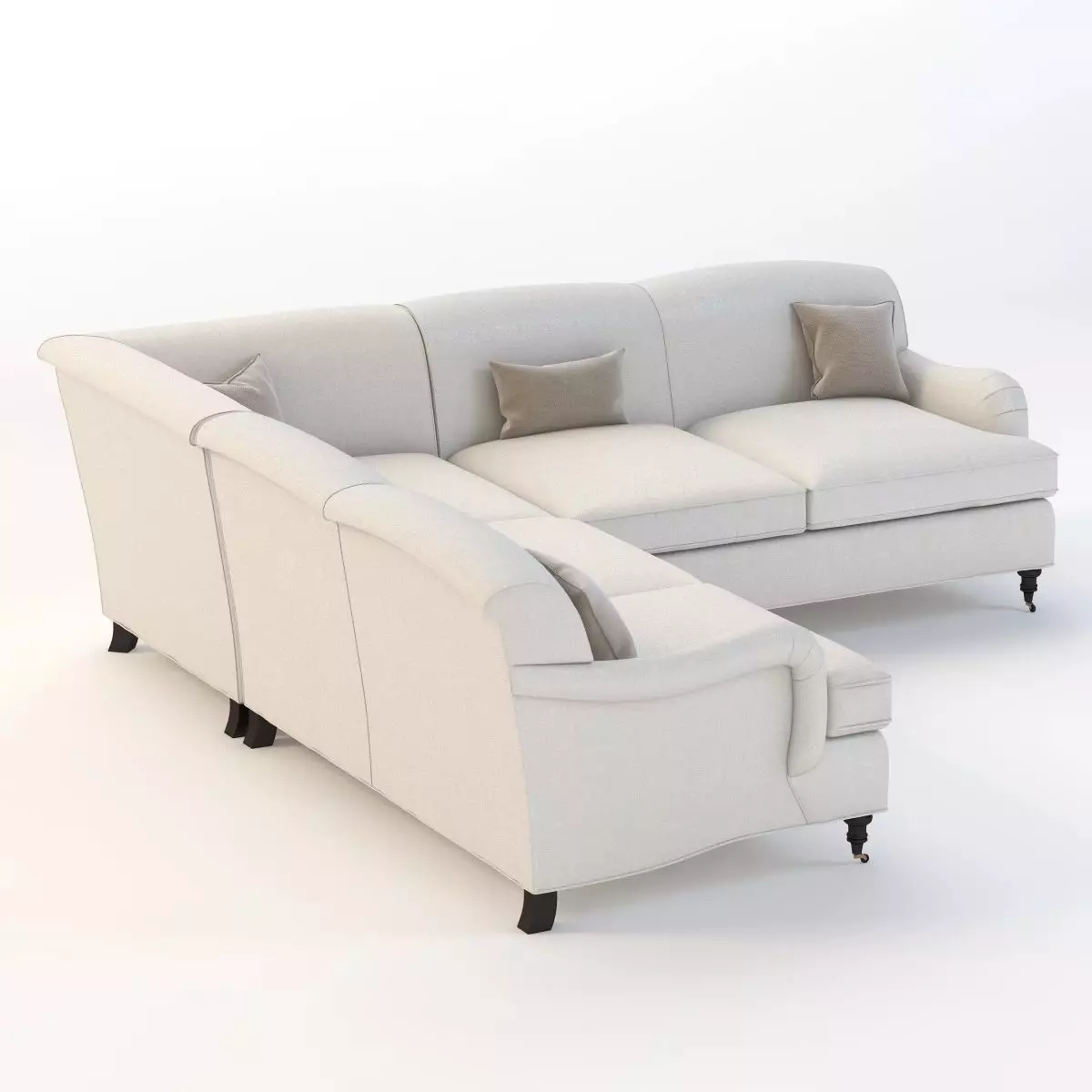 Joybird Robin Sectional Corner Sofa 3D model_0