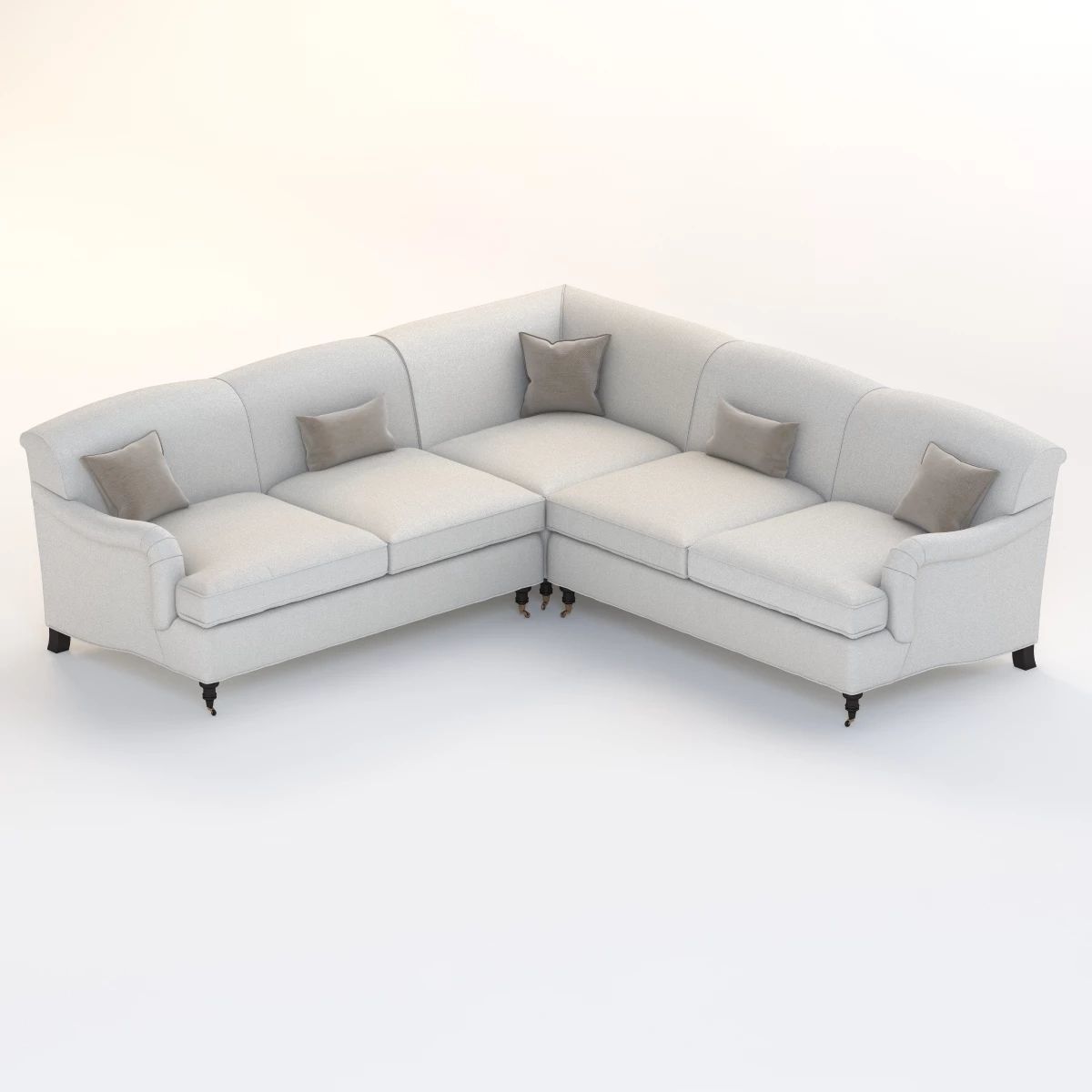 Joybird Robin Sectional Corner Sofa 3D model_6