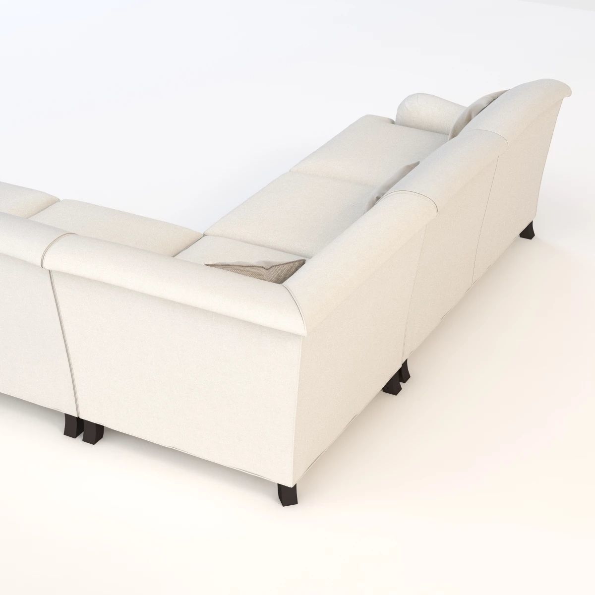 Joybird Robin Sectional Corner Sofa 3D model_3