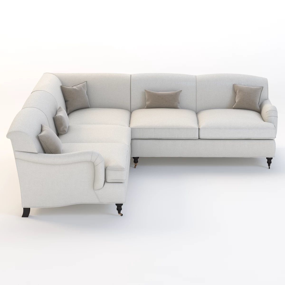Joybird Robin Sectional Corner Sofa 3D model_8