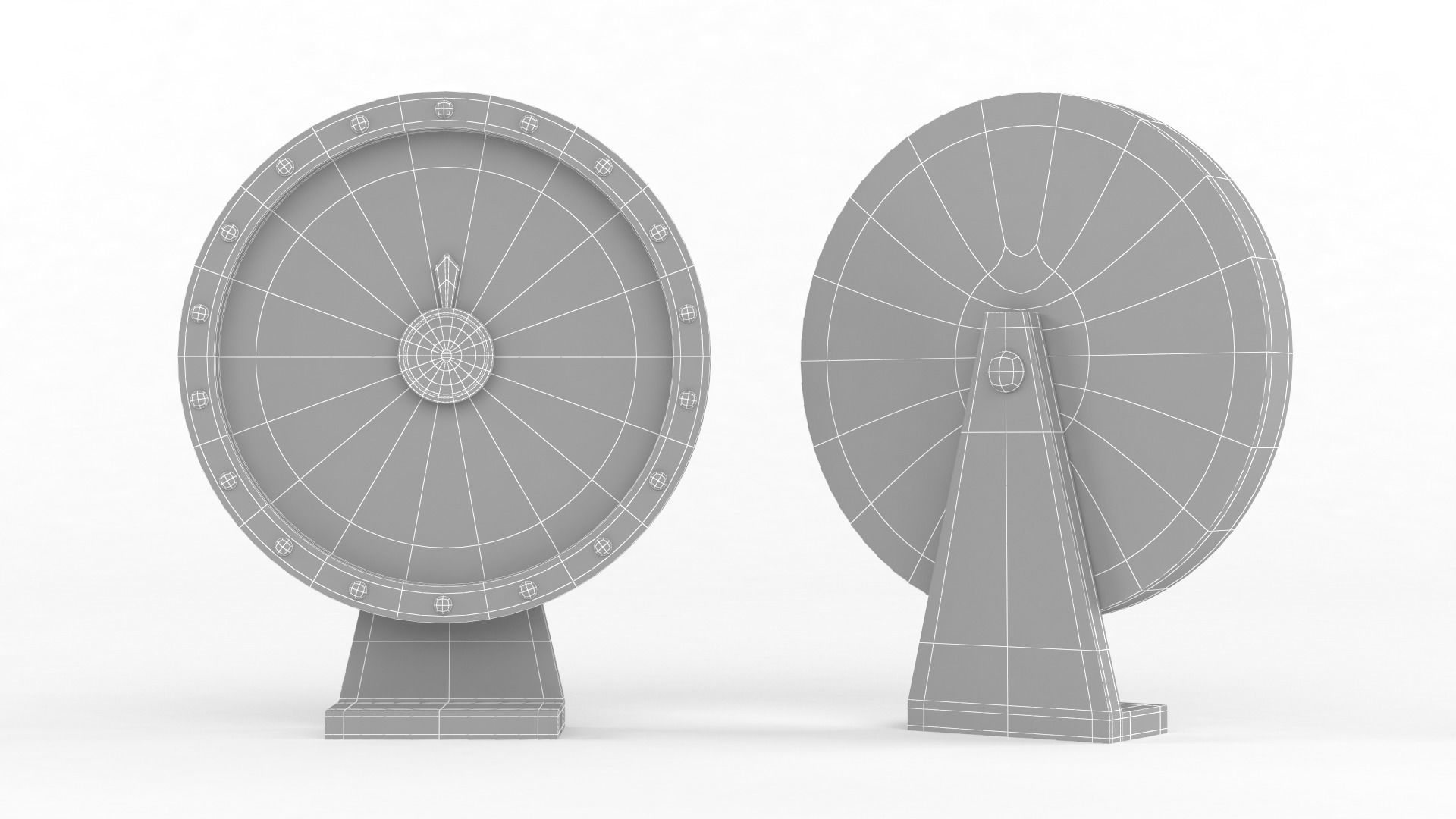 Wheel of Fortune 3D model_5