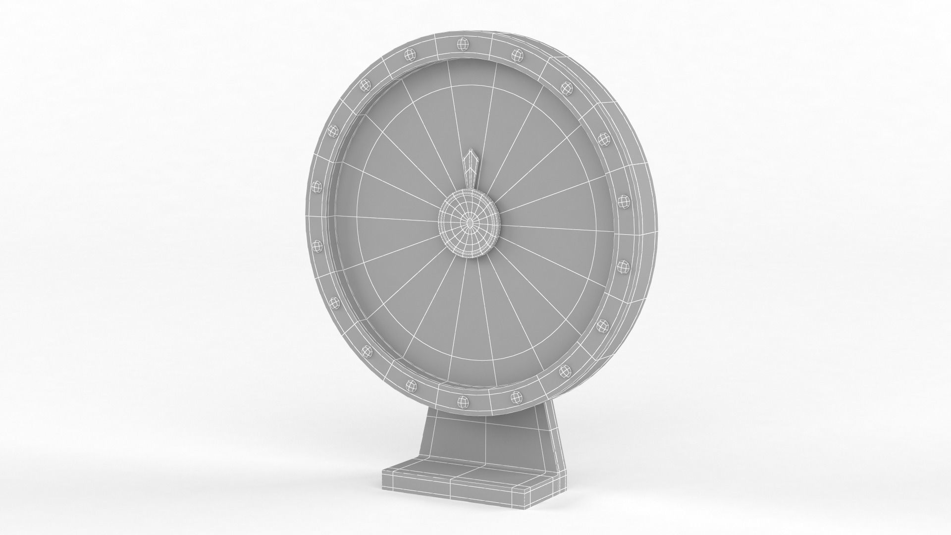 Wheel of Fortune 3D model_7