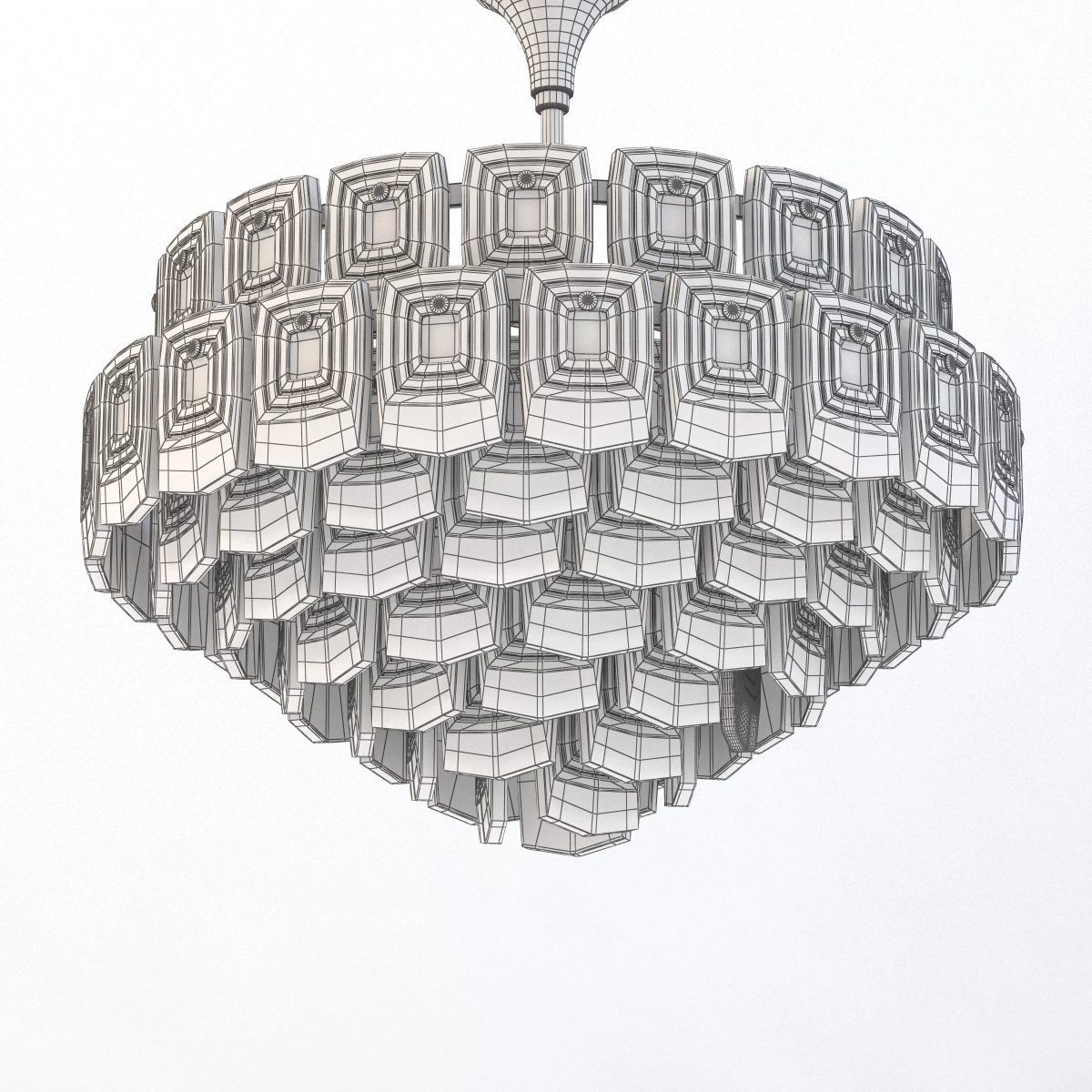Kinkeldey Chandelier 3D model_1