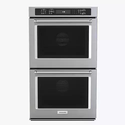 kitchenaid 30 Double Wall Oven KODE500EBS 3D model