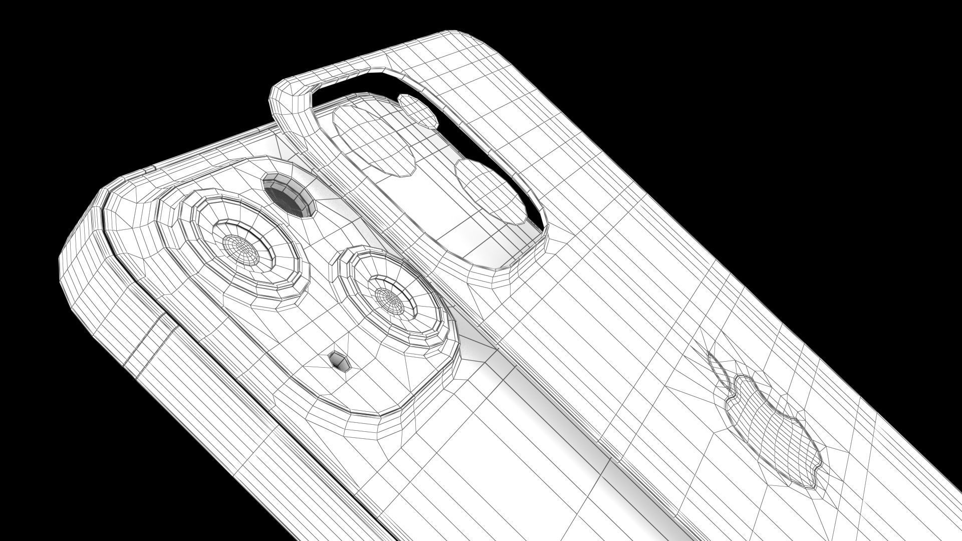 Apple iPhone 14 All Color Low-poly 3D model_60