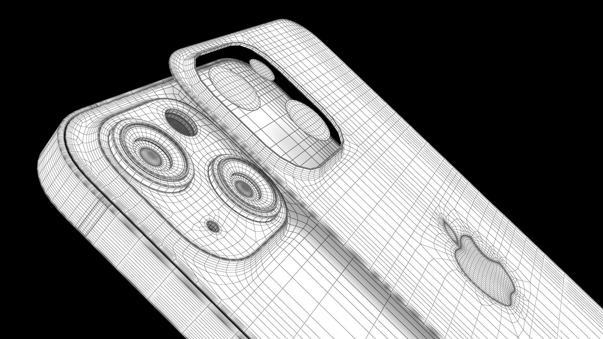 Apple iPhone 14 All Color Low-poly 3D model_59