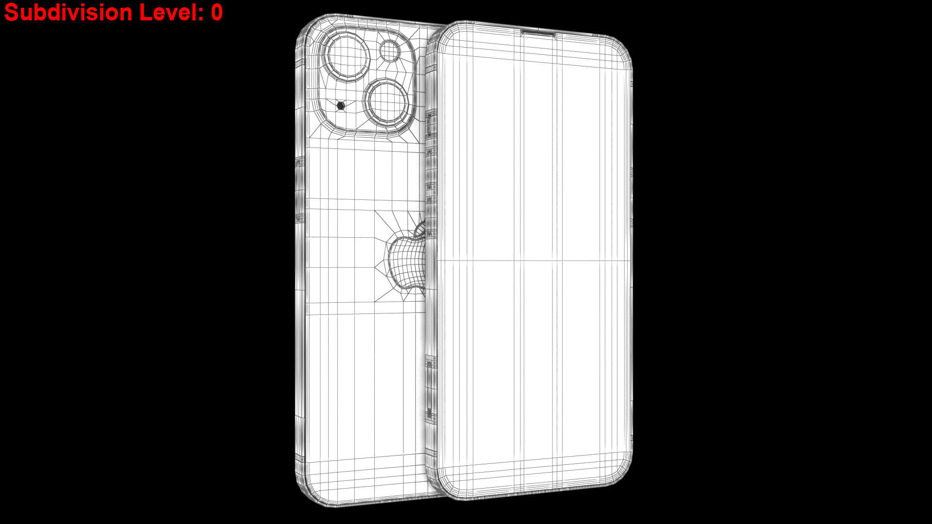 Apple iPhone 14 All Color Low-poly 3D model_58
