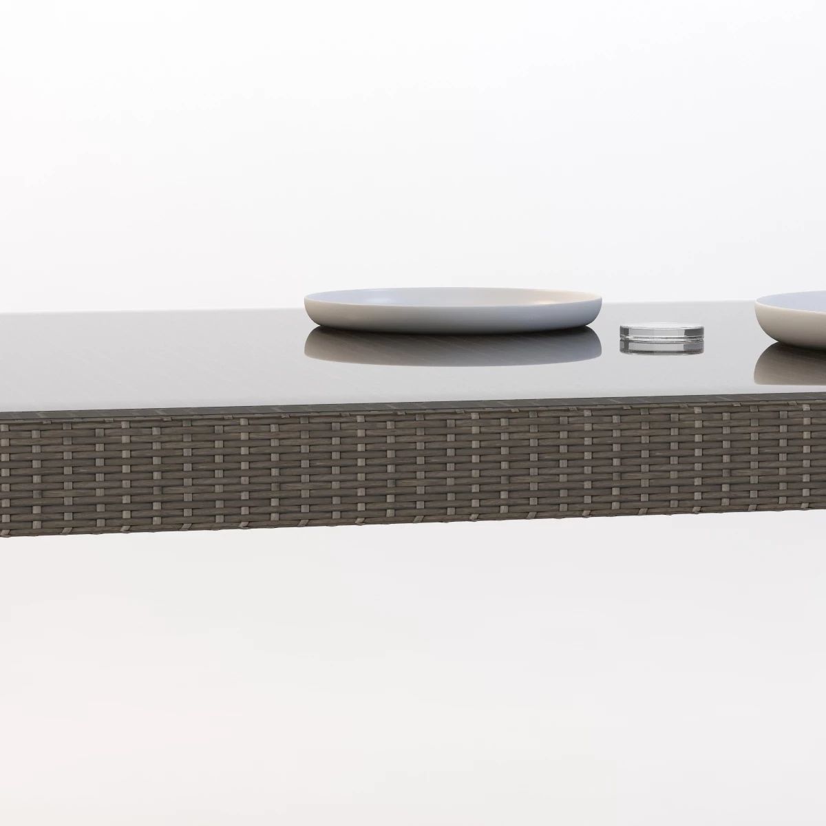 La Jolla Rectangular Dining Table 3D model_5