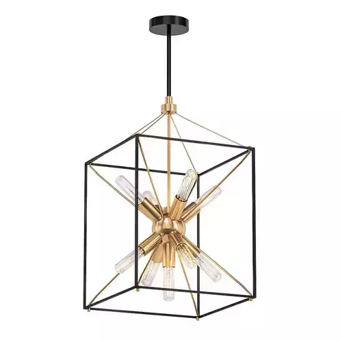 Artika pendant light in brass