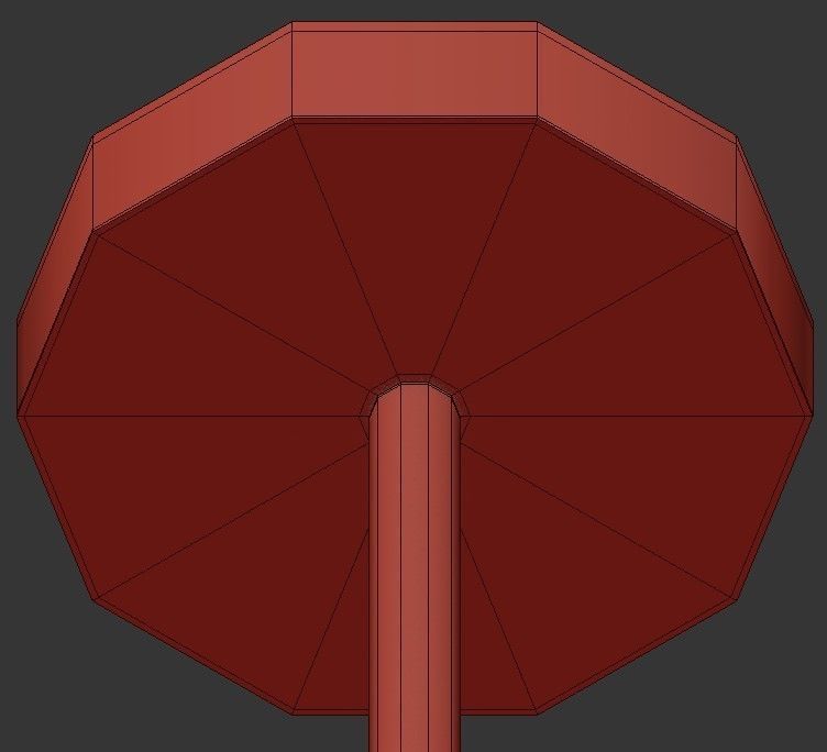 Grote chandelier - clear glass globes 3D model_3