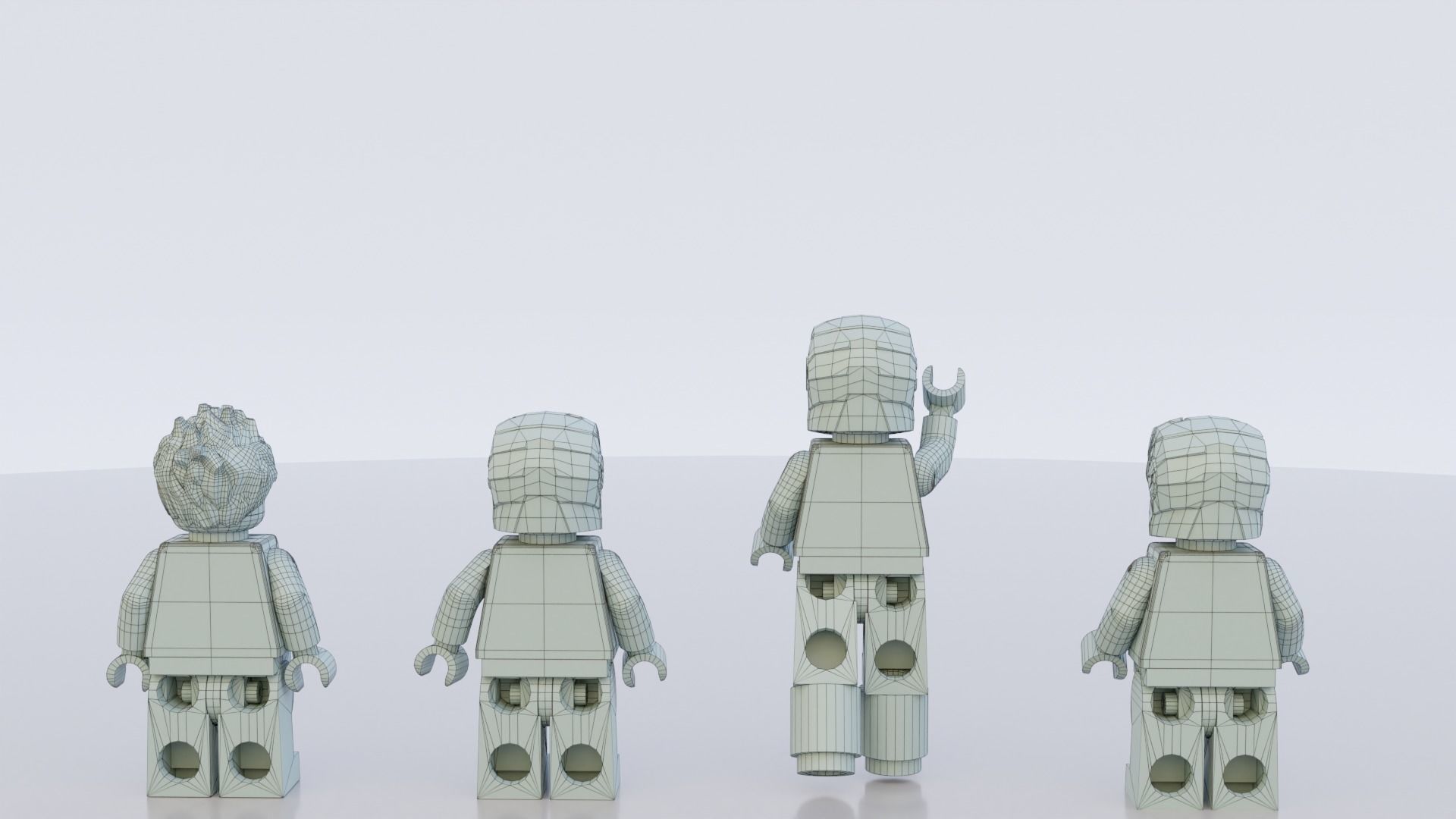 Lego Iron Man and HulkBuster big pack 3D model_31