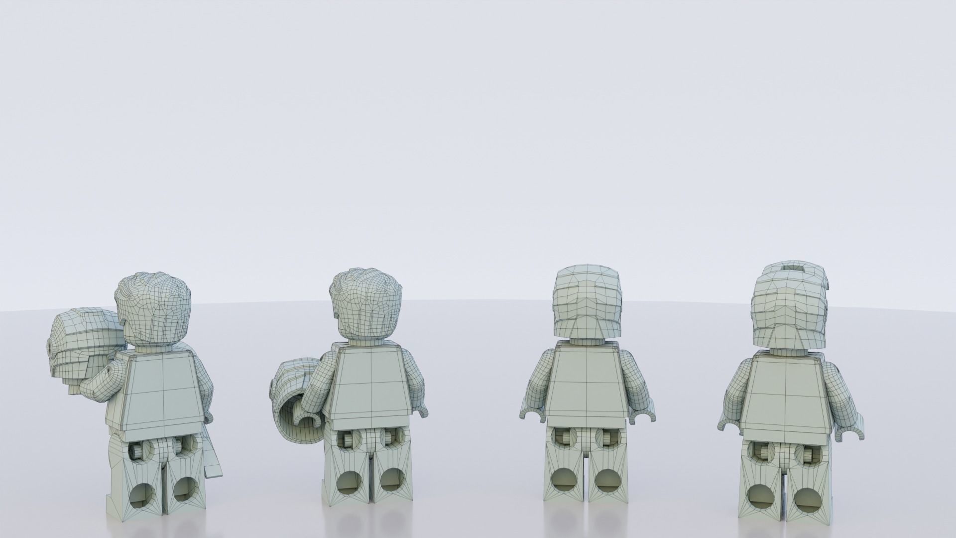 Lego Iron Man and HulkBuster big pack 3D model_27