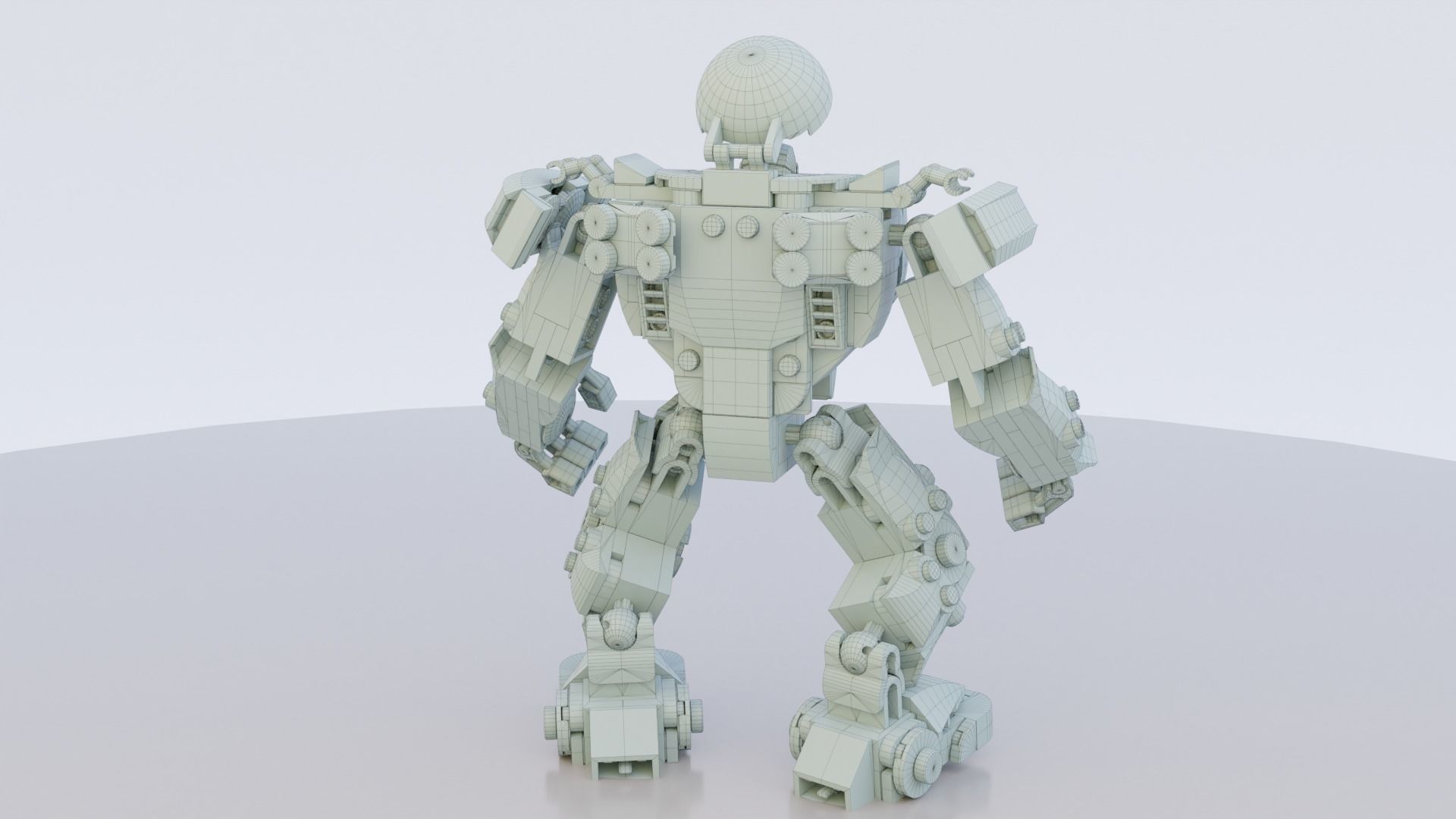 Lego Iron Man and HulkBuster big pack 3D model_24