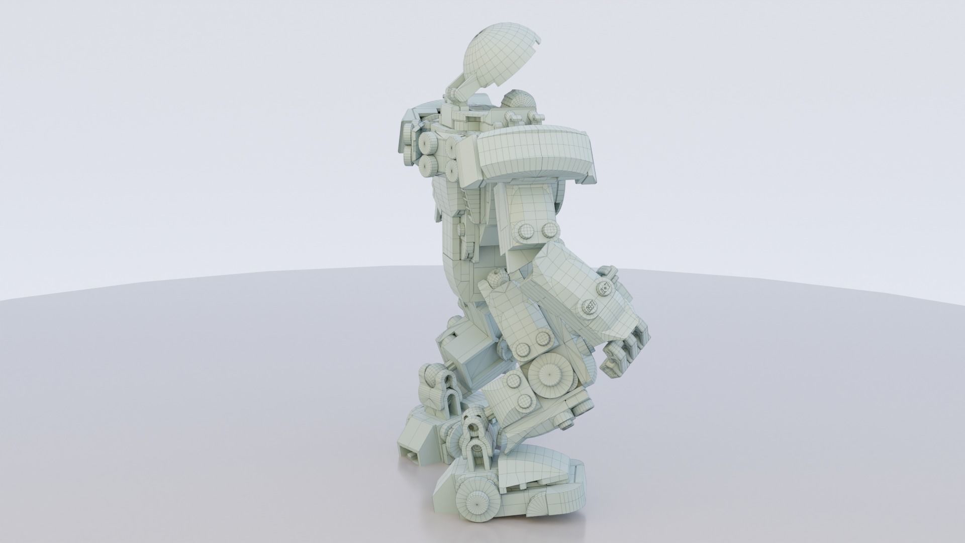 Lego Iron Man and HulkBuster big pack 3D model_25