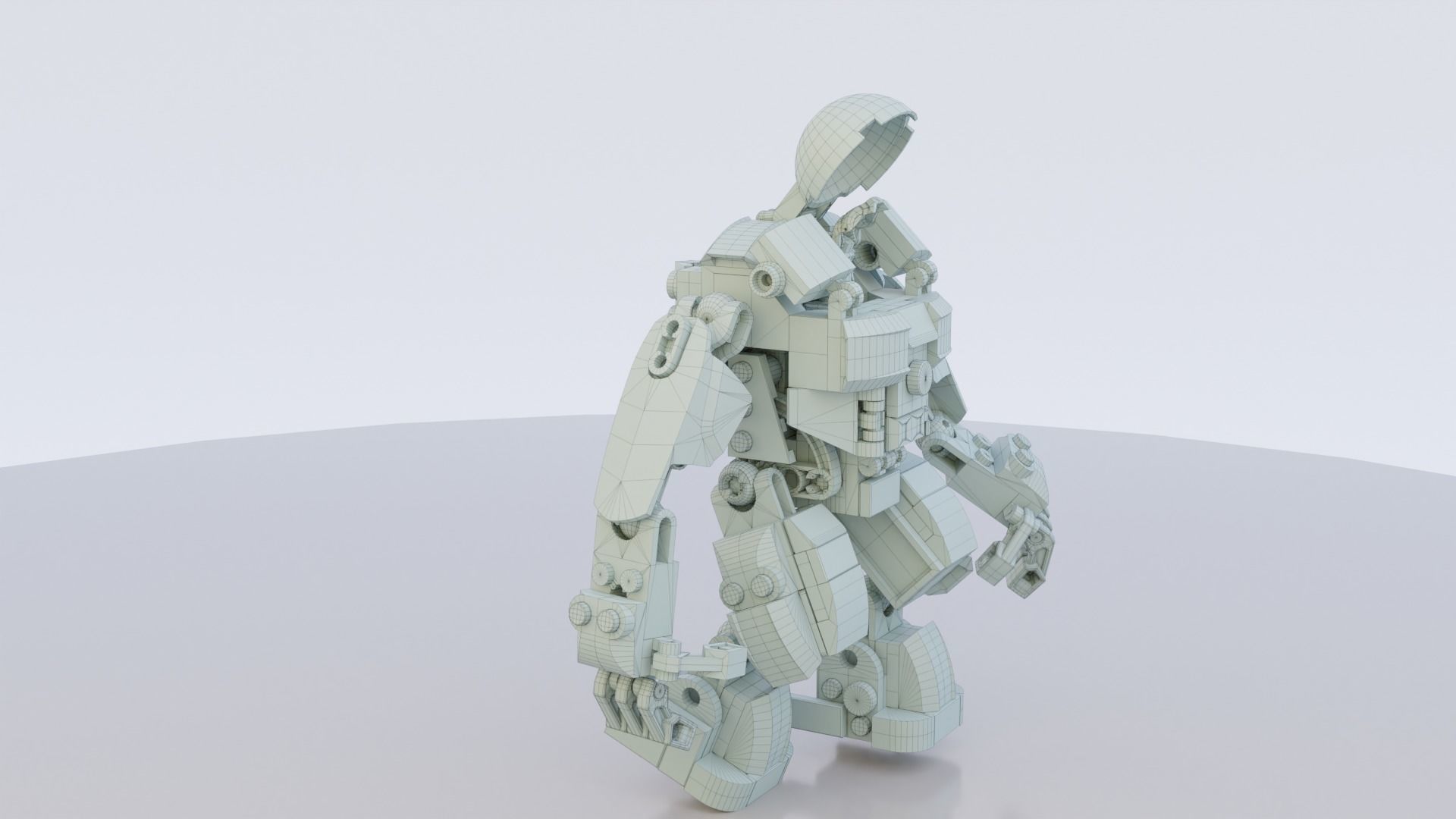 Lego Iron Man and HulkBuster big pack 3D model_22