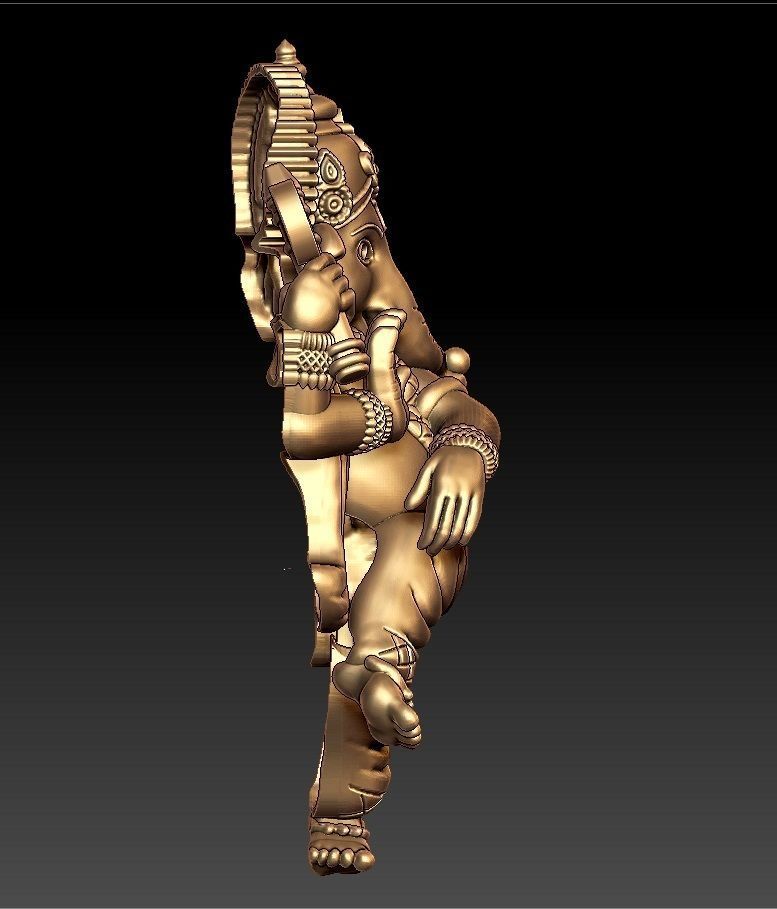 VINAYAGAR PENDENT 3D print model_4