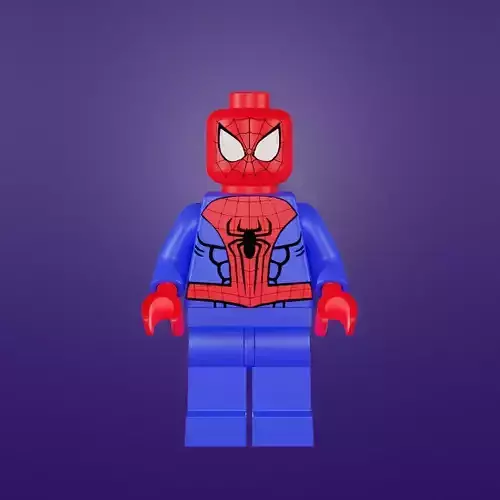 Lego SpiderMan 3D model