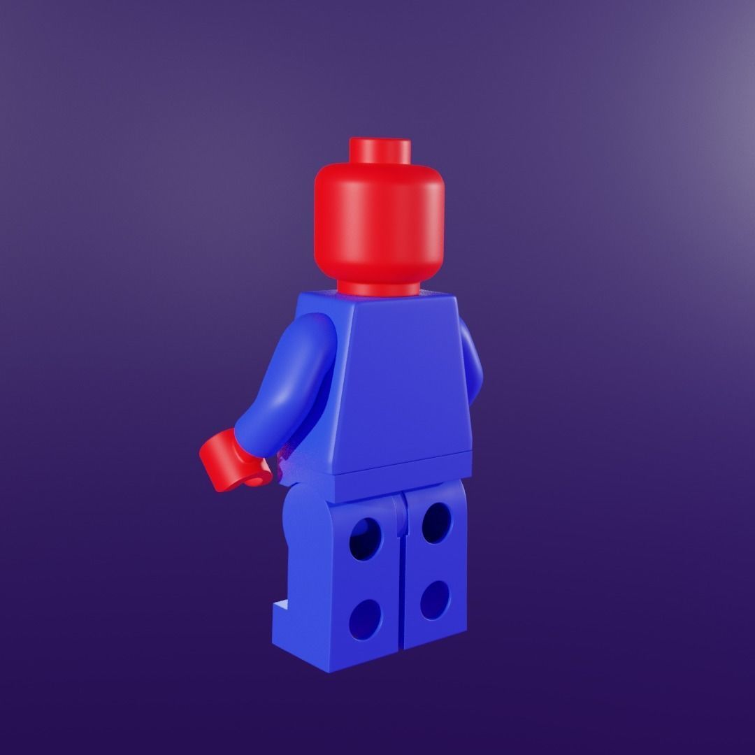 Lego SpiderMan 3D model_2