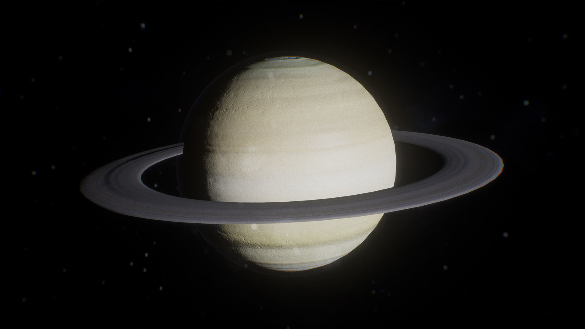 Solar System Planets  15 Assets Low-poly 3D model_2