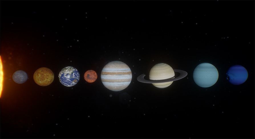 Solar System Planets  15 Assets Low-poly 3D model_18