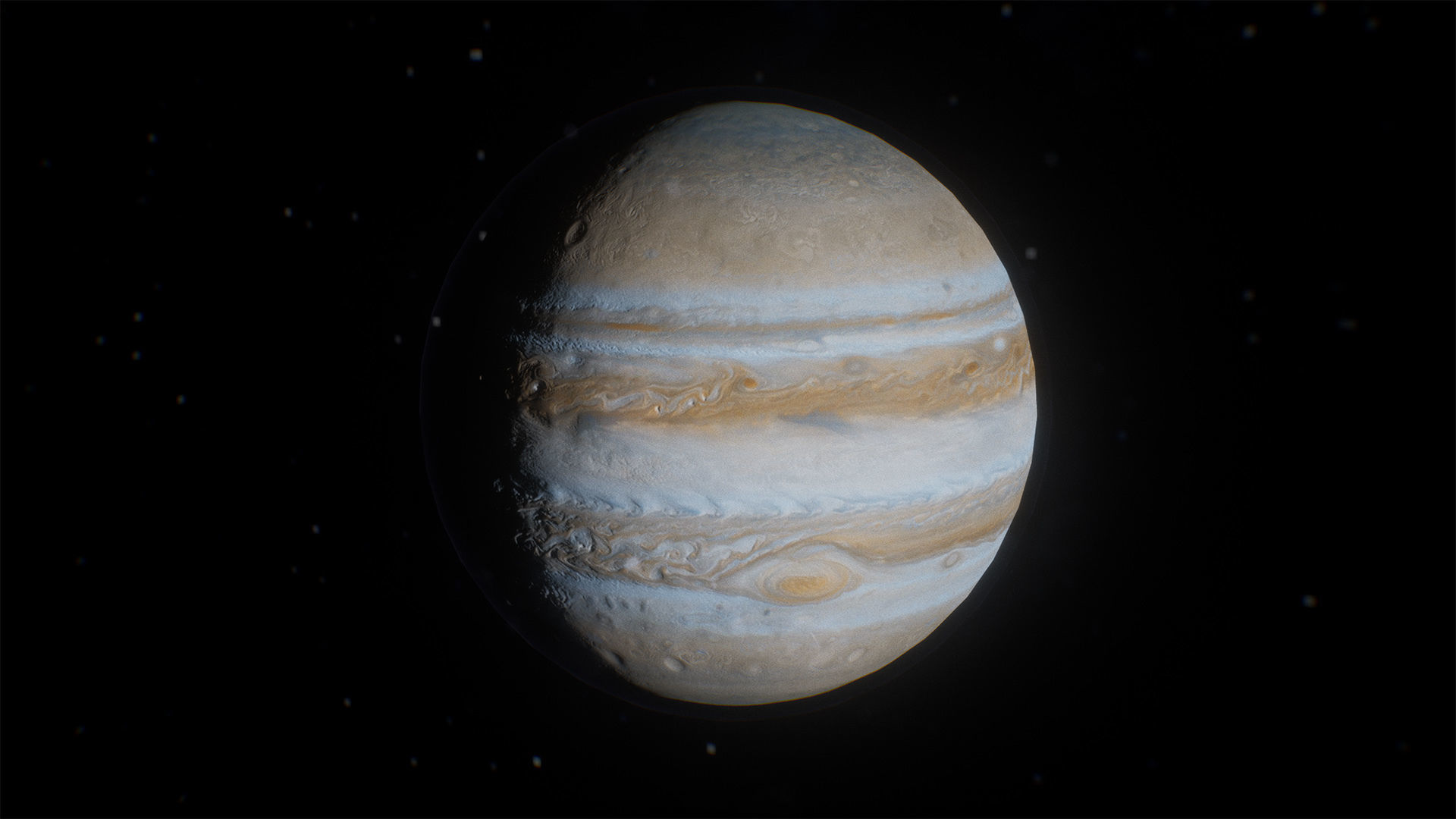 Solar System Planets  15 Assets Low-poly 3D model_8