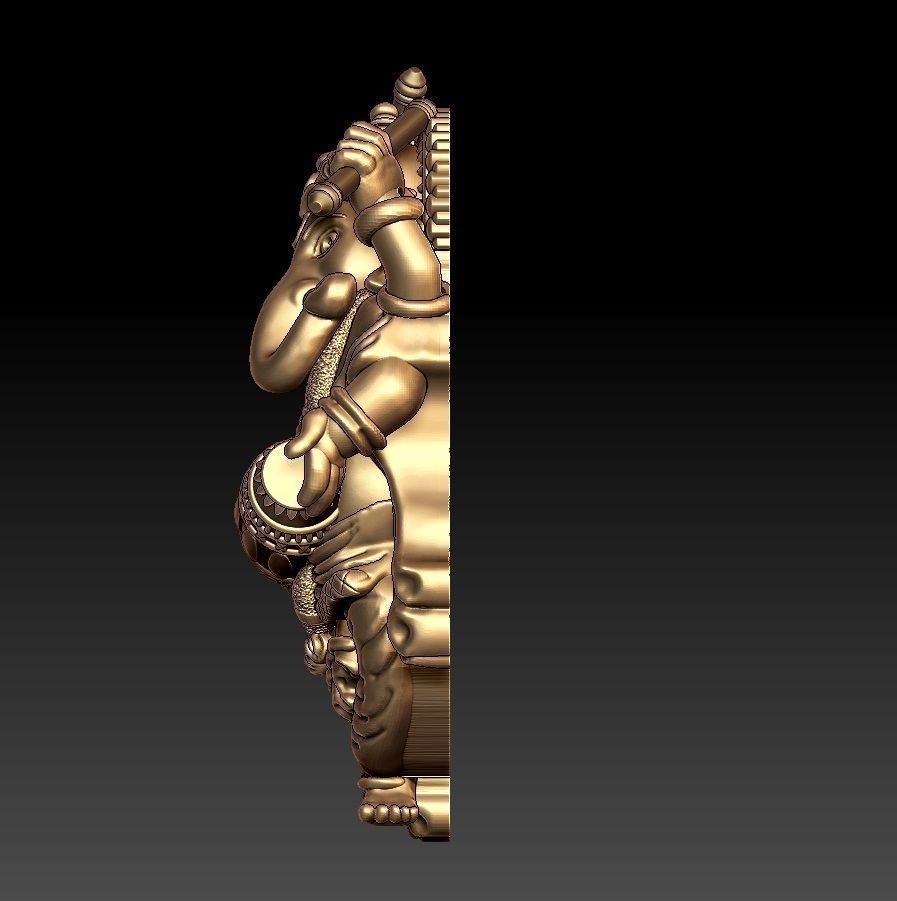 VINAYAGAR PENDENT 3D print model_3