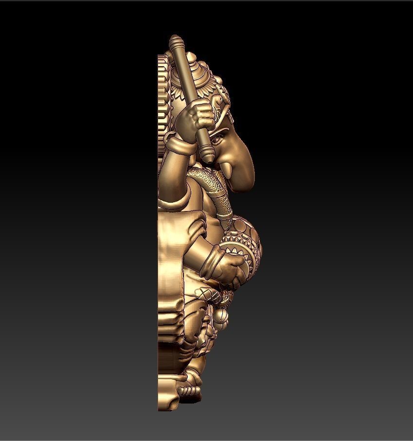 VINAYAGAR PENDENT 3D print model_5