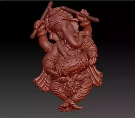 VINAYAGAR PENDENT 3D print model