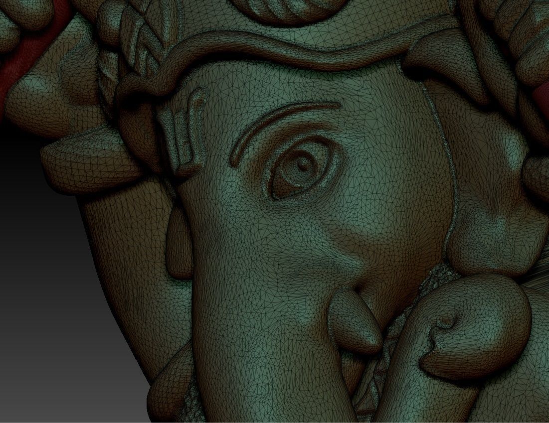 VINAYAGAR PENDENT 3D print model_6