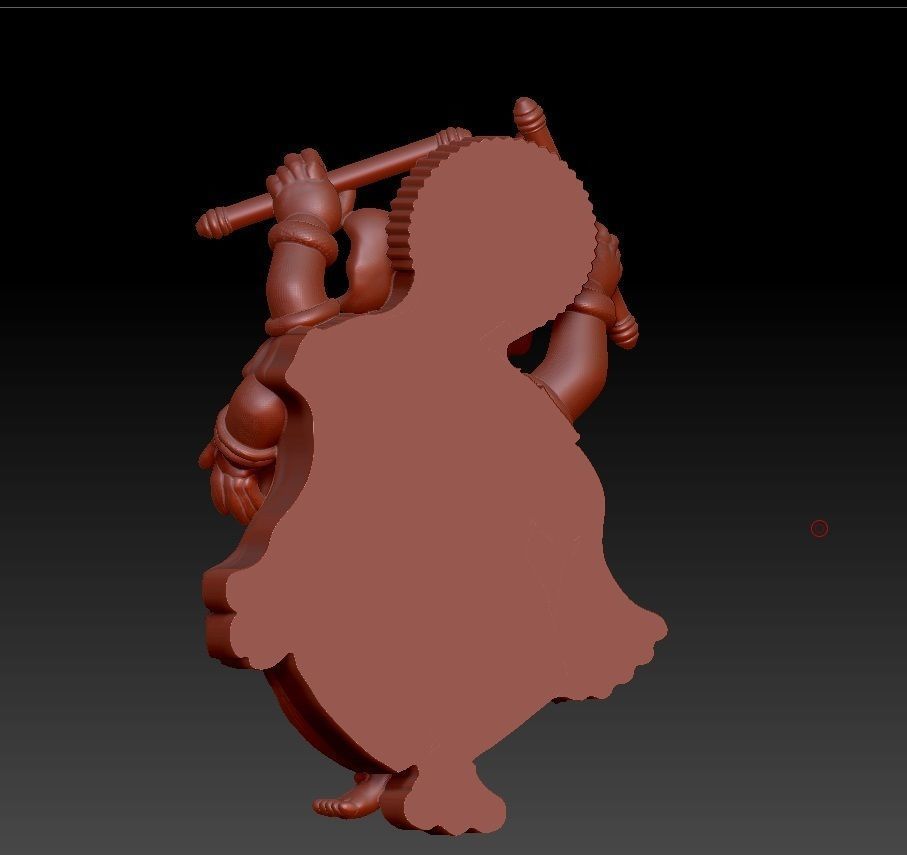 VINAYAGAR PENDENT 3D print model_8