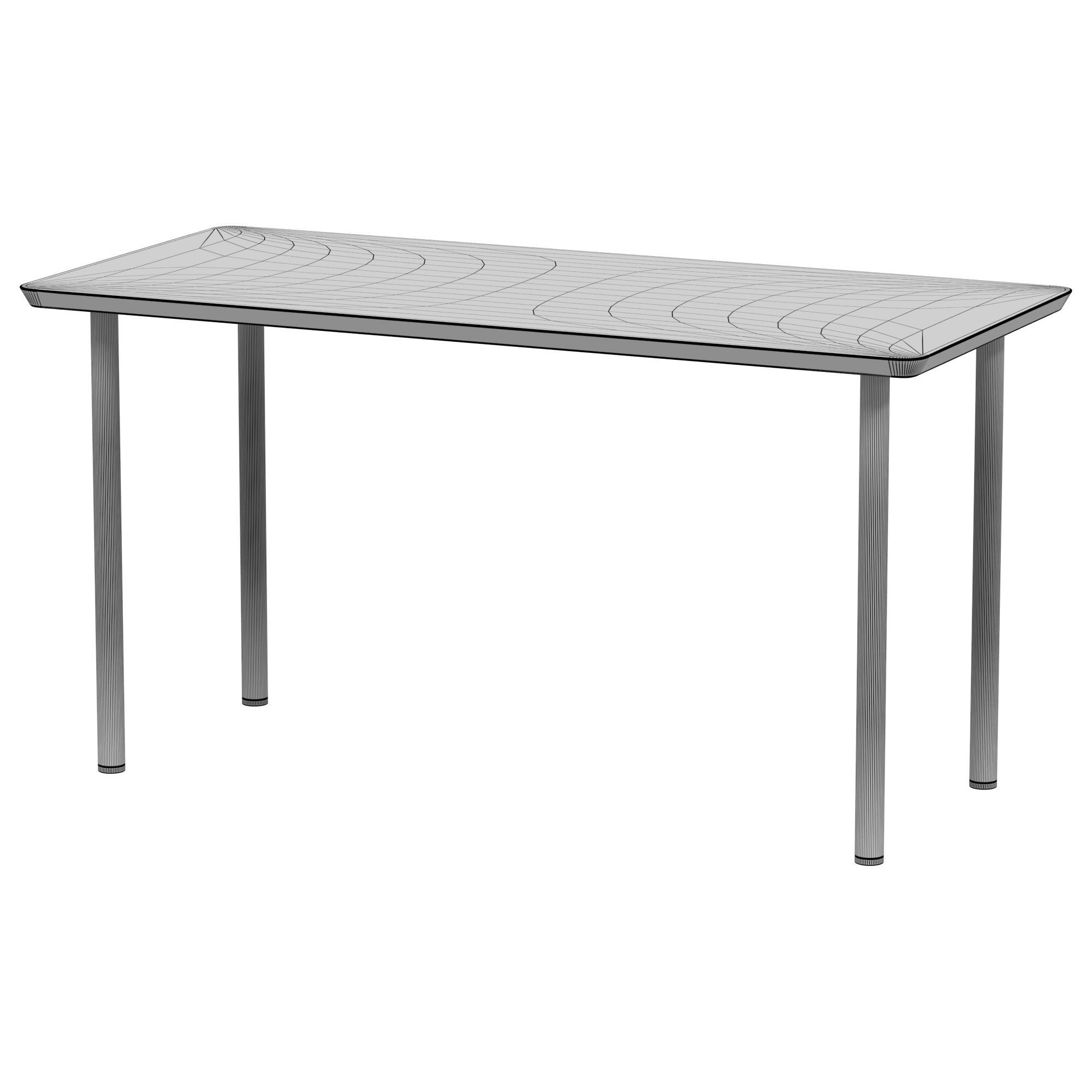 IKEA - ANFALLARE ADILS Desk 3D model_5