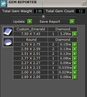 Marquise Cut Emerald Halo Diamond Ring 2301 3D print model  3D print model_8