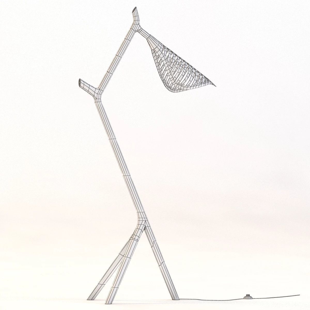 Leaf Floor Lamp 3D model_8