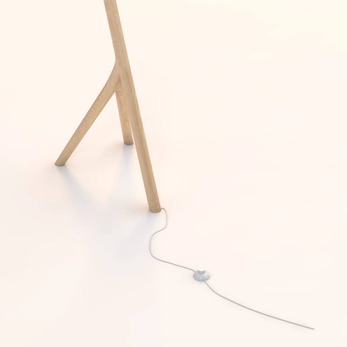 Leaf Floor Lamp 3D model_5