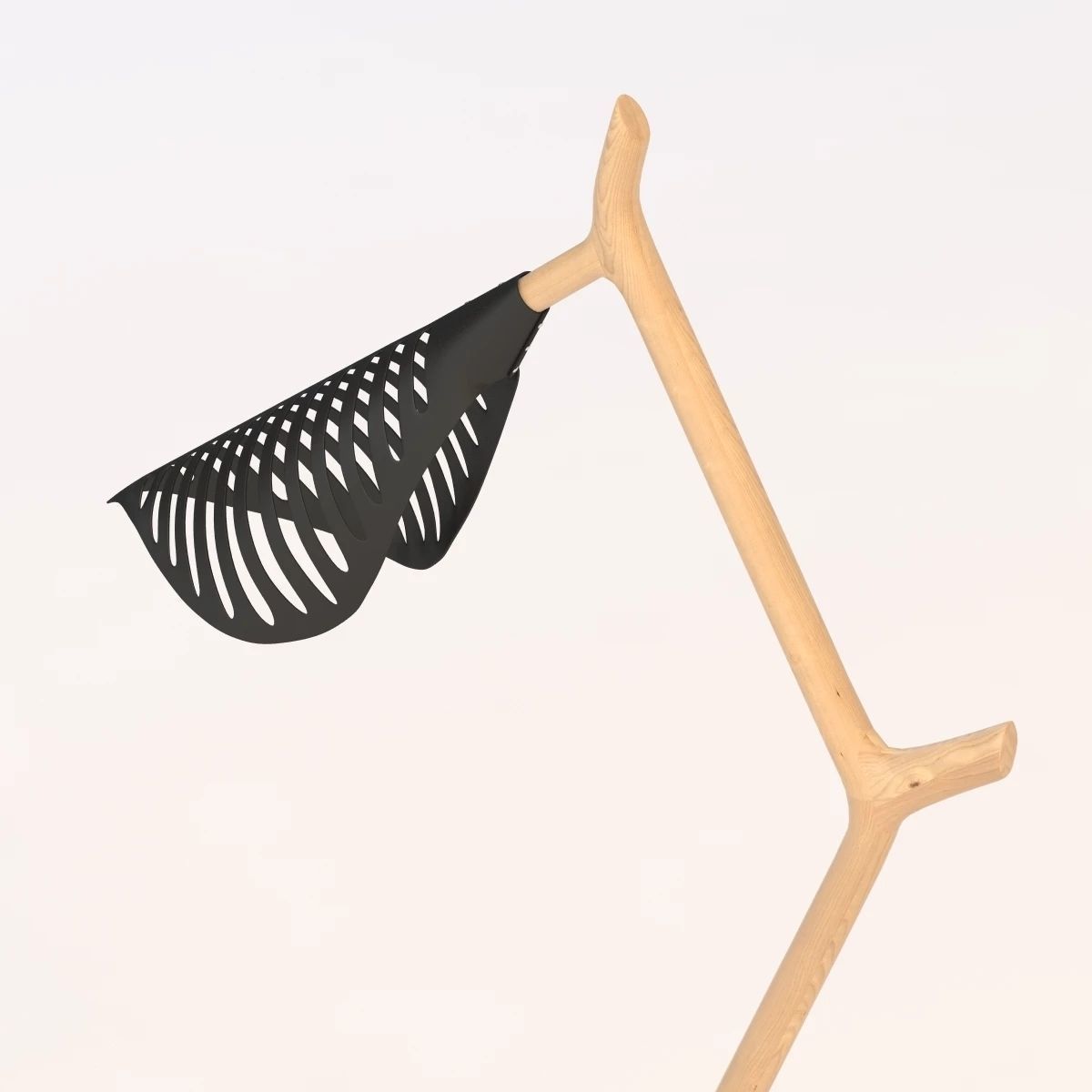Leaf Floor Lamp 3D model_3