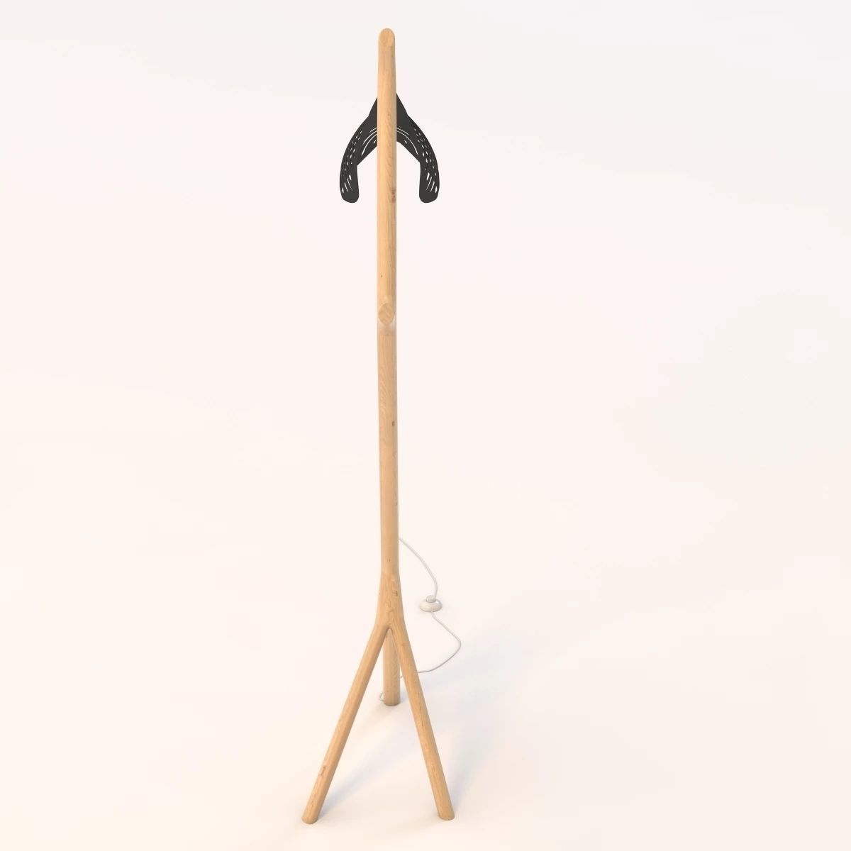 Leaf Floor Lamp 3D model_2