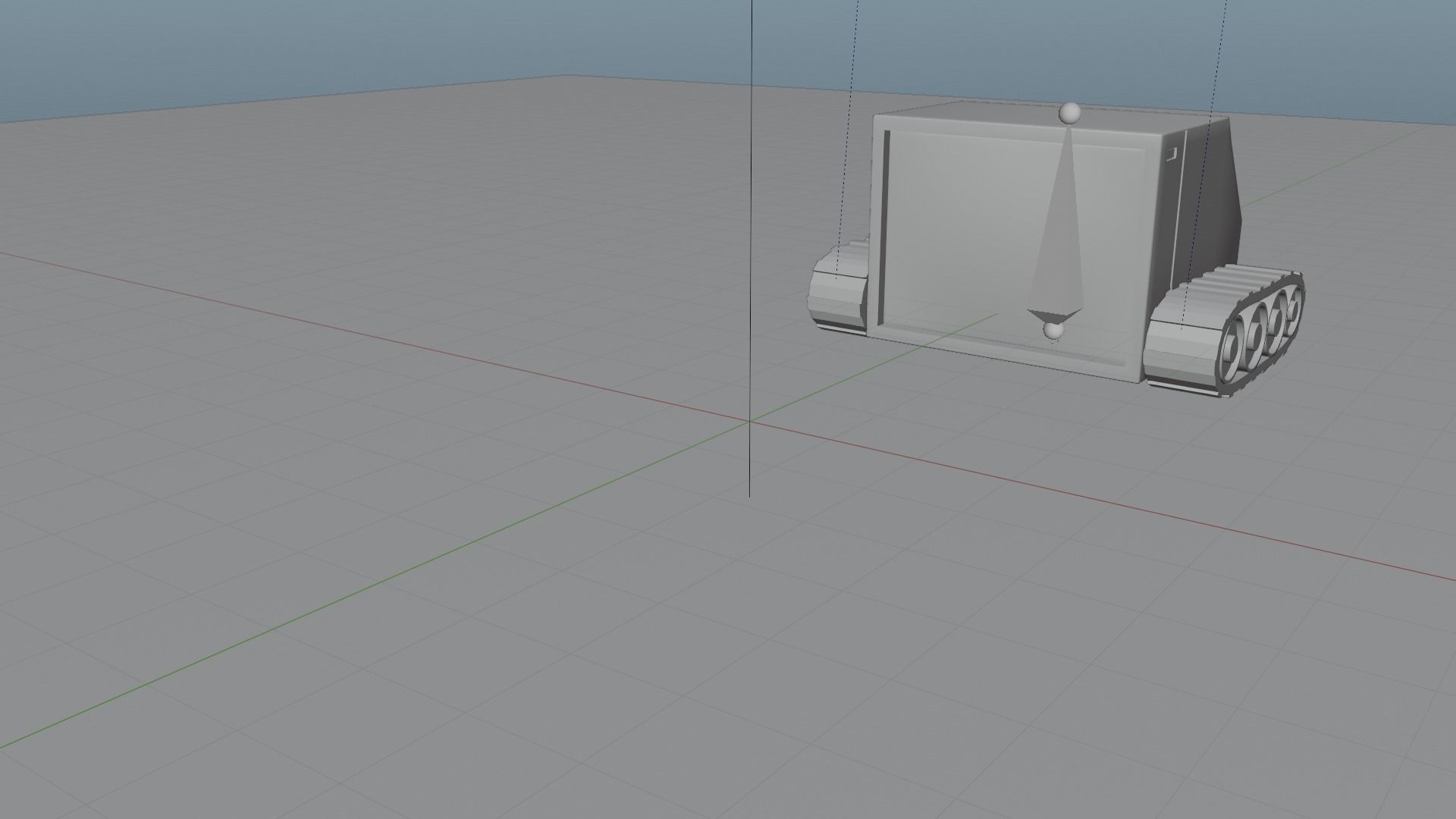 Rocotank Full Rig and Animated Low-poly 3D model_3