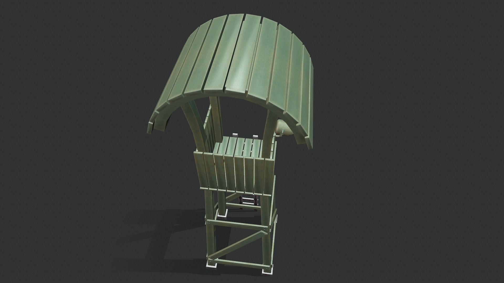 Watchtower - Tutorial Included Low-poly 3D model_8