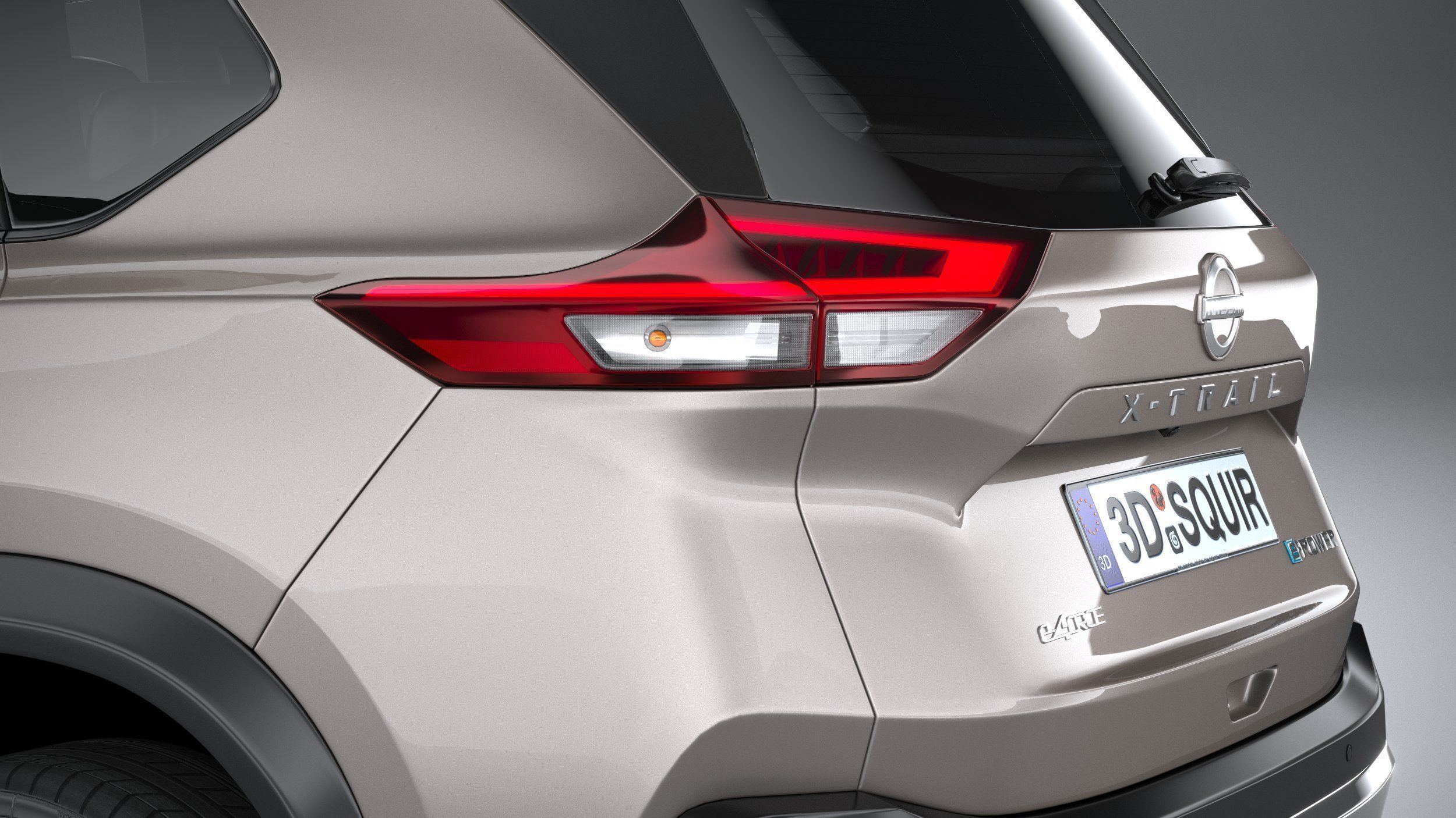 Nissan X-Trail 2023 3D model_6