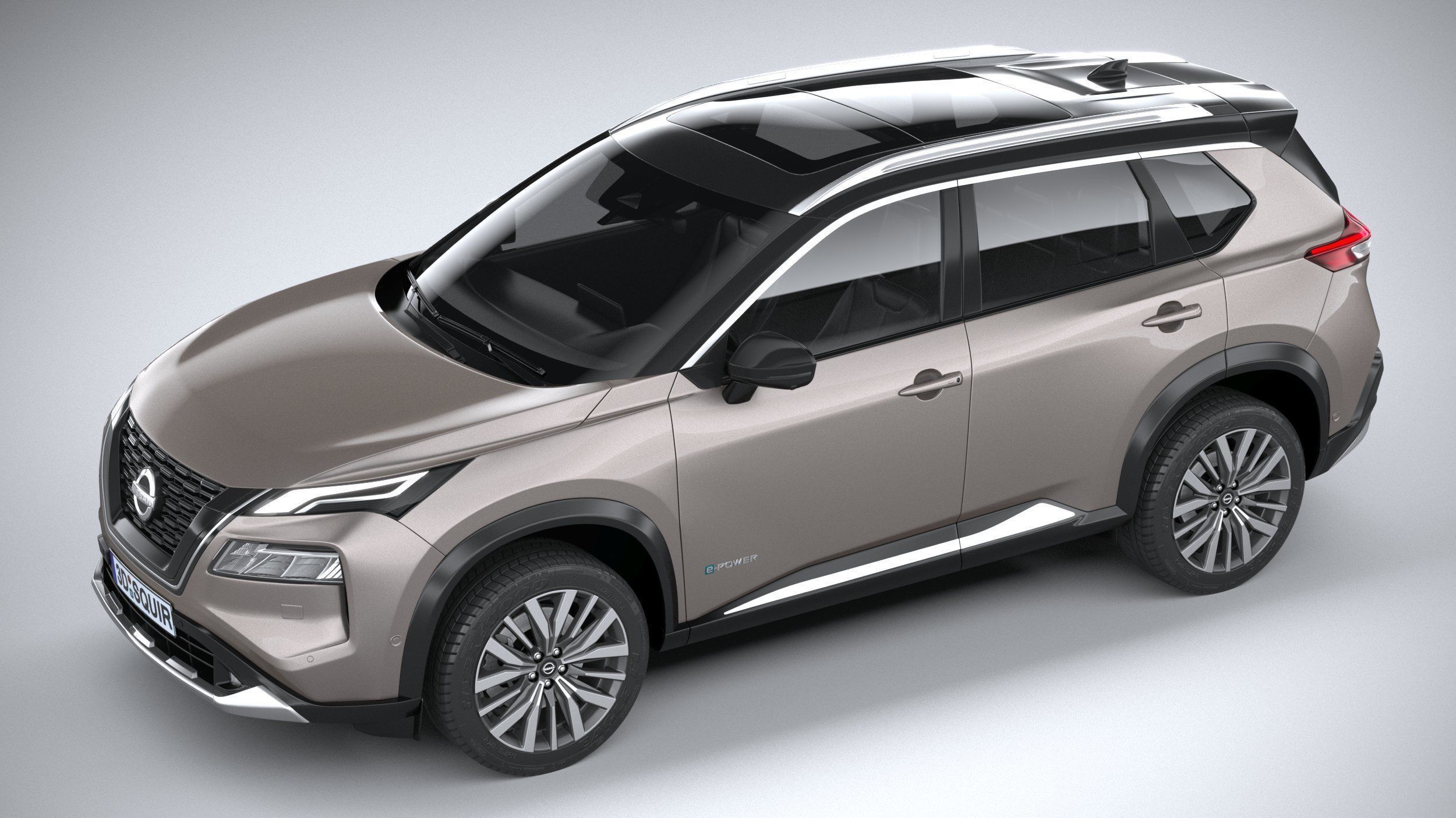 Nissan X-Trail 2023 3D model_7